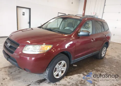 2009 Hyundai Santa Fe Gls z USA, uszkodzony, nr VIN 5NMSG73D69H283836